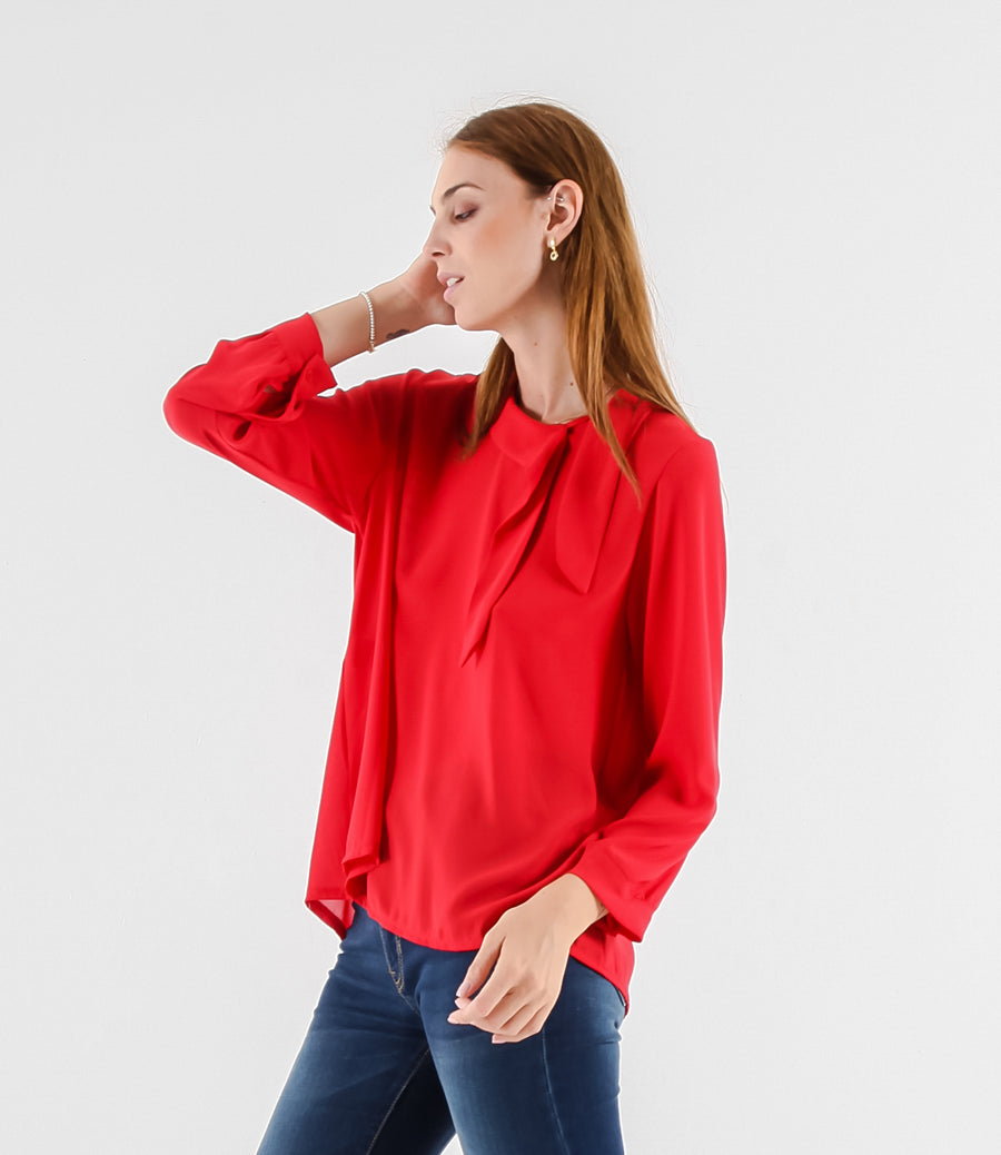 BLUSA SIMONA LXL ROSSO