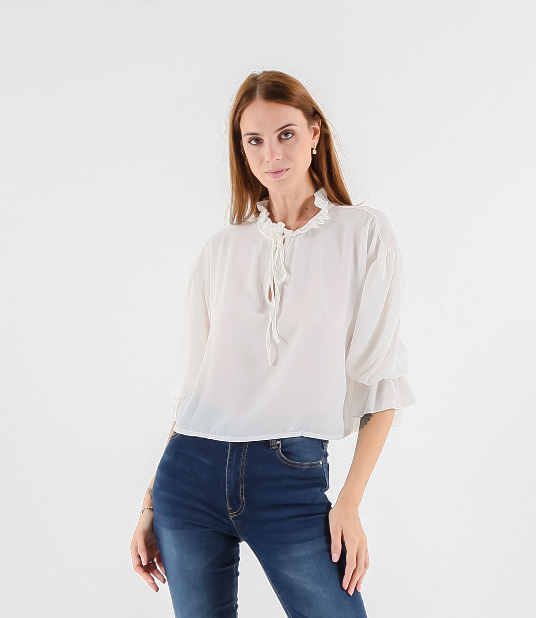 BLUSA PATRIZIA SM BIANCO